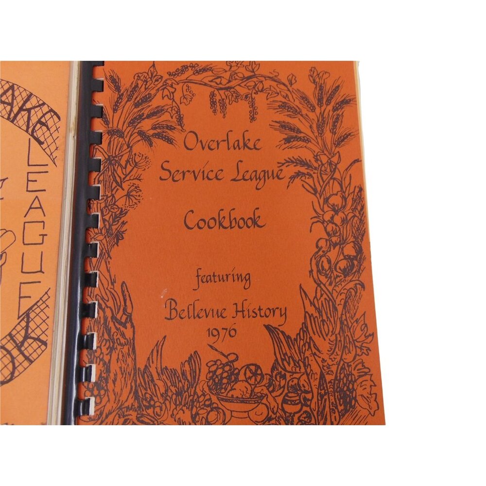 Vintage Overlake Service League Cookbook Bellevue History 1976 Northwest PNW - Picture 3 of 15